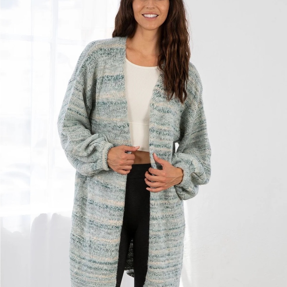 Love stitch Women's Cozy Knit Sweater - Blue